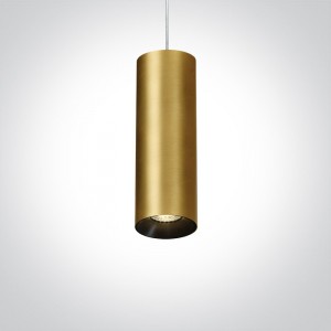 PENDUL CILINDRIC GU10 BRASS-METAL GREY L240mm