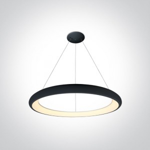 LAMPA SUSPENDATA RING LED 50W BLACK 62144NB