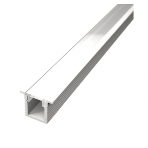 Profil LED Incastrat 2m 11mm Aluminiu Alb cu Dispersor Opal LP602W Profil LED Incastrat 2m 11mm Aluminiu Alb cu Dispersor Opal LP602W