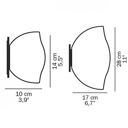 APLICA DROP 156 - design Tito Agnoli