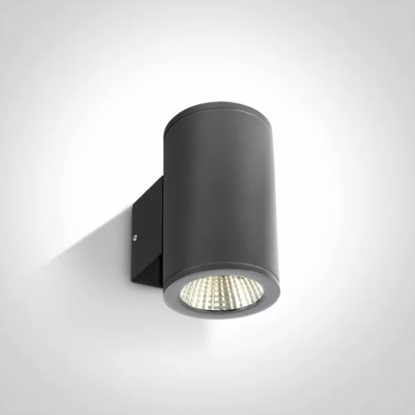 APLICA EXTERIOR 2x6W LED CILINDER 67138