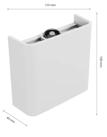 APLICA EXTERIOR LED 4W LUMARIX CCT IP54