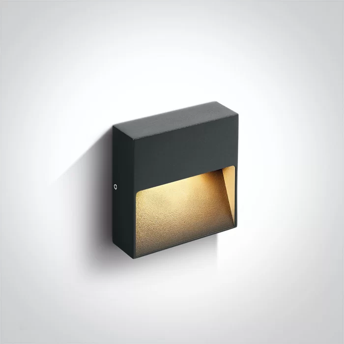 APLICA EXTERIOR LED 4W SQUARE WALL IP54 67359A APLICA EXTERIOR LED 4W SQUARE WALL IP54 67359A