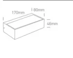 APLICA EXTERIOR LED 7W UP-DOWN IP65 67392