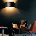 APLICA PIN STRIPE L115 NERO design Marta Laudani-Marco Romanelli