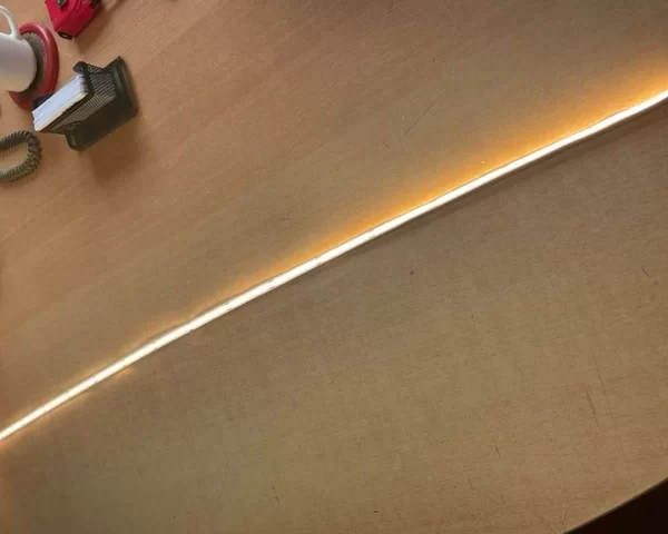 Banda LED COB 10mm 14W/m 24V 2700K Alb Cald Lumina Continua IP20, Rola 5m, ONE Light