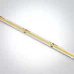 Banda LED COB 10mm 14W/m 24V 3000K Alb Cald Lumina Continua IP20, Rola 5m, ONE Light