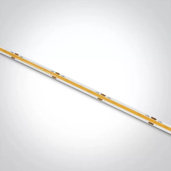 Banda LED COB 8mm 10.5W/m 24V 4000K Alb Neutru Lumina Continua IP20, Rola 5m, ONE Light