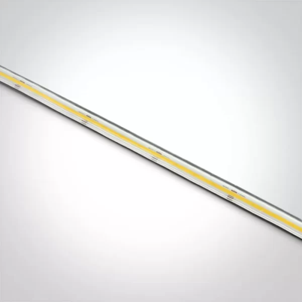 Banda LED Exterior IP67 Silicon COB 12.5mm 14W/m 24V 3000K Lumina Continua, Rola 5m, ONE Light
