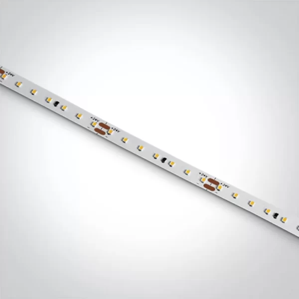 Banda LED Profesionala 8mm 9.6W/m 24V 3000K Alb Cald IP20, CRI 90, Rola 5m, ONE Light
