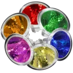 BEC HALOGEN DICHROIC COLOR 50W 12V