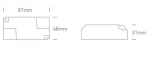 DRIVER LED 14W CC 200-350mA DIMABIL TRIAC 89016UT