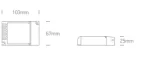 DRIVER LED 27W PUSH-DIM SI 1-10V DIMABIL