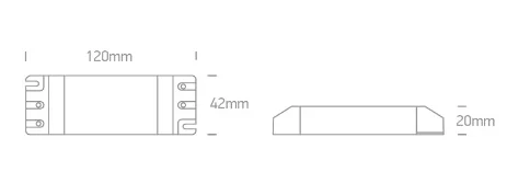DRIVER LED 7-15W 350mA CC