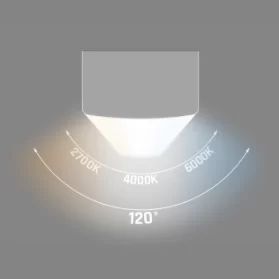 LAMPA LINIARA LED 15W CCT SUBTILO WHITE