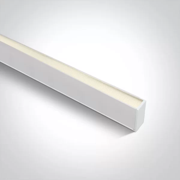 LAMPA LINIARA LED 50W PRISMATIC DOWN UGR19 L150 BLACK 4000K