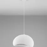 LAMPA SUSPENDATA AERE 12W E27 SANDY WHITE D50