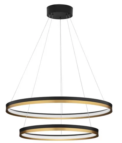 LAMPA SUSPENDATA CANTRIA LED 98W BLACK-BRASS