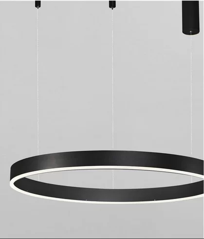 LAMPA SUSPENDATA LED 60W MOTIF D100 BLACK