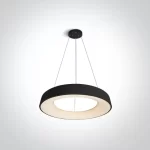 LAMPA SUSPENDATA LED 80W RING D78cm 62180NB