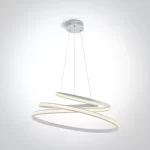LAMPA SUSPENDATA RING LED 45W WHITE 63046A