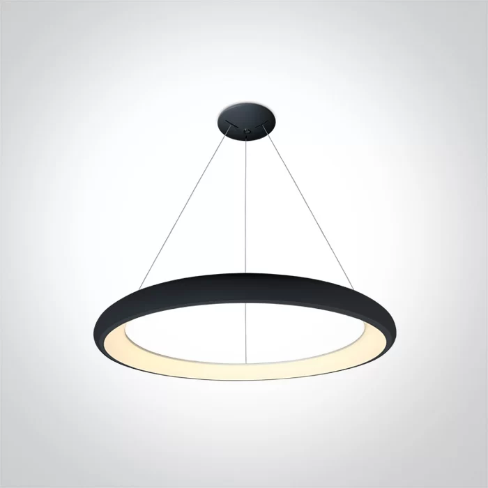 LAMPA SUSPENDATA RING LED 50W BLACK 62144NB LAMPA SUSPENDATA RING LED 50W BLACK 62144NB