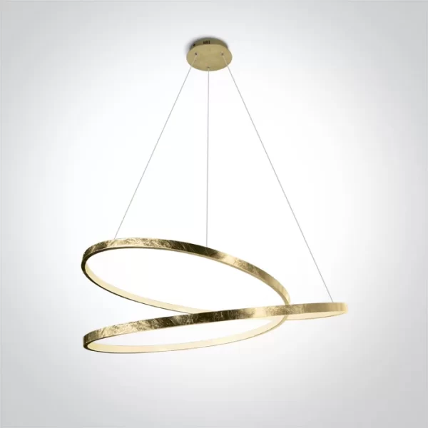 LAMPA SUSPENDATA SWIRL LED 40W D75 63068A