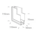 MAGNETIC-COLTAR VERTICAL INTERIOR INCASTRAT TRIM SINA MAXI