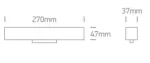 MAGNETIC-MULTISPOT LED 22W 48V SINA MAXI