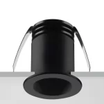 MINI SPOT INCASTRAT LED 4,5W FOCUS BLACK