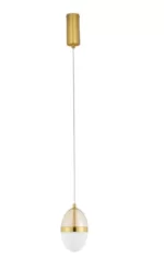 PENDUL EGNA LED 13W GOLD-OPAL GLASS