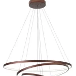 PENDUL FERROL LED 111W COFFEE-BROWN D80