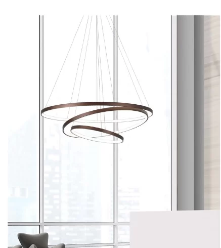 PENDUL FERROL LED 111W COFFEE-BROWN D80