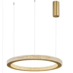 PENDUL FIORE LED 60W ANTIC GOLD BRASS D60