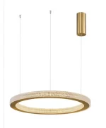 PENDUL FIORE LED 60W ANTIC GOLD BRASS D60