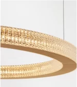 PENDUL FIORE LED 60W ANTIC GOLD BRASS D60
