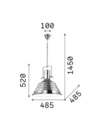 PENDUL FISHERMAN E27 CUPRU D48