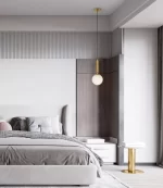 PENDUL MONET E27 LED BRASS GOLD IP20