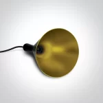 PENDUL RETRO E27 BLACK-GOLD 63040
