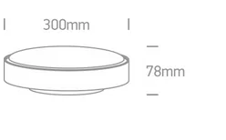 PLAFONIERA EXTERIOR LED 24W IP65 67280AN