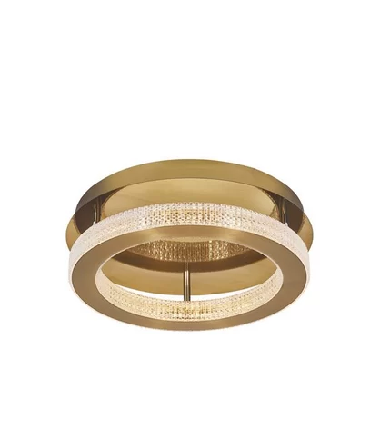 PLAFONIERA FIORE LED 40W GOLD-BRASS D40