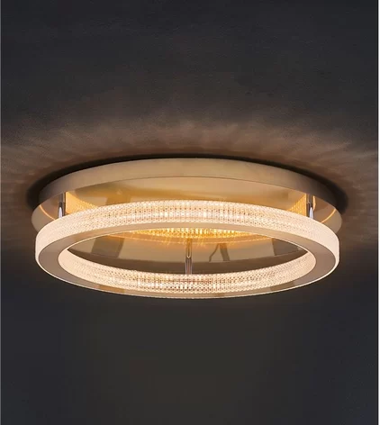 PLAFONIERA FIORE LED 40W GOLD-BRASS D40