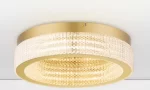 PLAFONIERA LED 46W KLEPSIDRA PLATINUM GOLD D40
