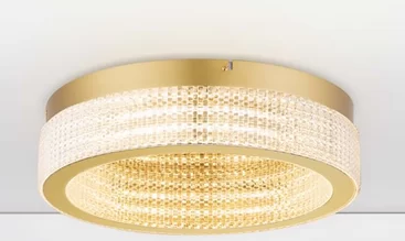 PLAFONIERA LED 46W KLEPSIDRA PLATINUM GOLD D40