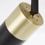 PLAFONIERA MARIBEL 4 SPOTURI BLACK-GOLD