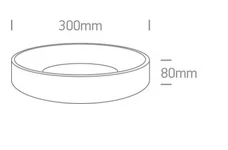 PLAFONIERA RING LED 20W WHITE 62130N
