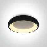 PLAFONIERA RING LED 30W 62134N NEGRU