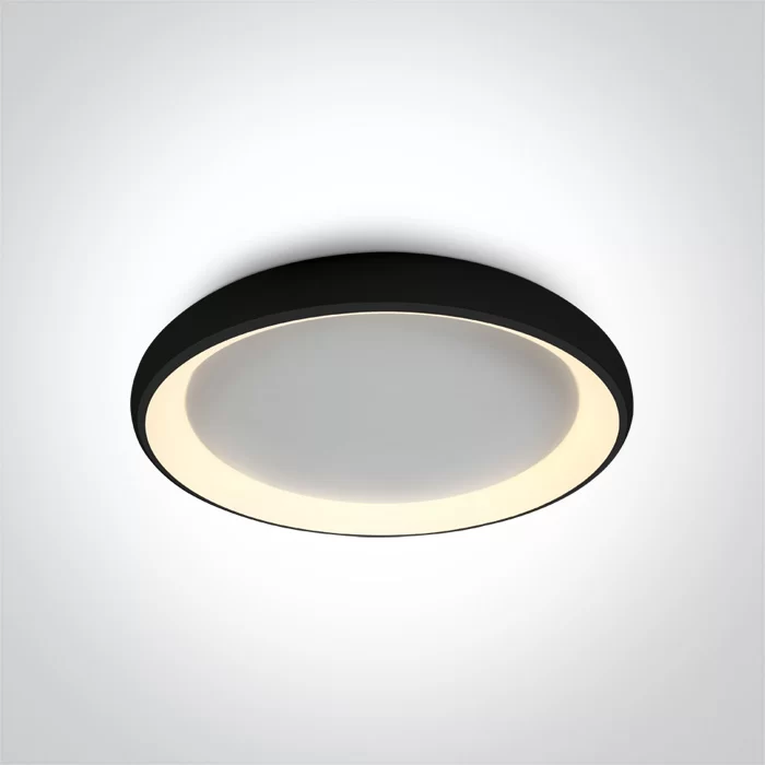 PLAFONIERA RING LED 50W 62144N NEGRU PLAFONIERA RING LED 50W 62144N NEGRU