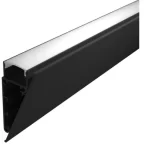 Profil LED Aparent de Perete 2m Aluminiu cu Dispersor Opal - LP403