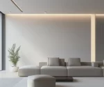 Profil LED Scafa Trimless Wall Glow Aluminiu cu Dispersor Opal 2m- 503